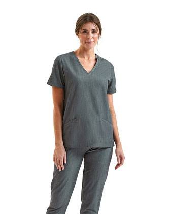 Onna Women's Invincible V-Neck Stretch Scrub Top NN310
