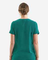Onna Women's Invincible V-Neck Stretch Scrub Top NN310