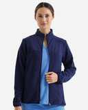 Women's Agility Panelled Fleece Full-Zip Jacket