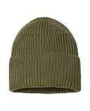 Sustainable Chunky Rib Cuffed Beanie