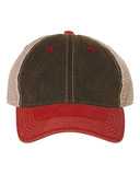 Black/ Scarlet Red/ Khaki