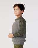 Toddler Special Blend Hooded Raglan Sweatshirt