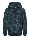 Youth Midweight Tie-Dyed Hooded Sweatshirt