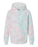 Youth Midweight Tie-Dyed Hooded Sweatshirt