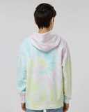 Youth Midweight Tie-Dyed Hooded Sweatshirt