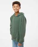 Youth Midweight Pigment-Dyed Hooded Sweatshirt