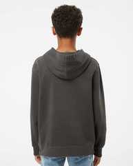 Youth Midweight Pigment-Dyed Hooded Sweatshirt