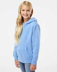 Youth Midweight Pigment-Dyed Hooded Sweatshirt