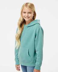 Youth Midweight Pigment-Dyed Hooded Sweatshirt
