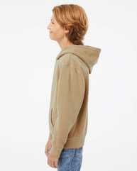 Youth Midweight Pigment-Dyed Hooded Sweatshirt