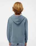 Youth Midweight Pigment-Dyed Hooded Sweatshirt
