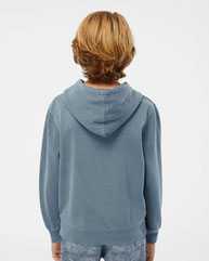 Youth Midweight Pigment-Dyed Hooded Sweatshirt