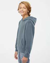 Youth Midweight Pigment-Dyed Hooded Sweatshirt