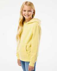 Youth Midweight Pigment-Dyed Hooded Sweatshirt