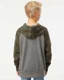 Youth Lightweight Special Blend Raglan Hooded Sweatshirt