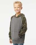 Youth Lightweight Special Blend Raglan Hooded Sweatshirt