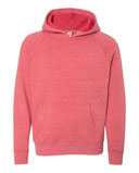 Youth Lightweight Special Blend Raglan Hooded Sweatshirt