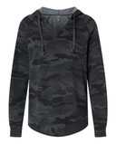 Women’s Lightweight California Wave Wash Hooded Sweatshirt