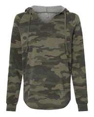 Women’s Lightweight California Wave Wash Hooded Sweatshirt