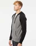 Special Blend Raglan Full-Zip Hooded Sweatshirt
