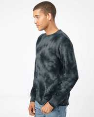 Midweight Tie-Dyed Crewneck Sweatshirt