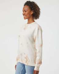 Midweight Tie-Dyed Crewneck Sweatshirt