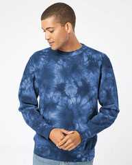 Midweight Tie-Dyed Crewneck Sweatshirt