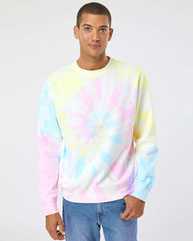 Midweight Tie-Dyed Crewneck Sweatshirt