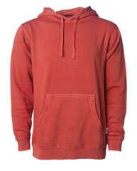 Midweight Pigment-Dyed Hooded Sweatshirt