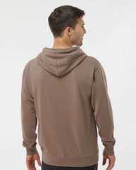 Midweight Pigment-Dyed Hooded Sweatshirt