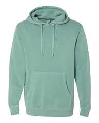 Midweight Pigment-Dyed Hooded Sweatshirt