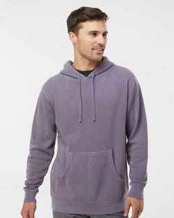 Independent Trading Co. Unisex Midweight Pigment-Dyed Hooded Sweatshirt PRM4500 Independent Trading Co. Unisex Midweight Pigment-Dyed Hooded Sweatshirt PRM4500