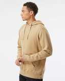 Midweight Pigment-Dyed Hooded Sweatshirt