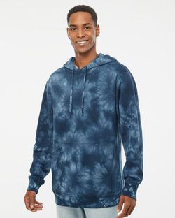 Independent Trading Co. Midweight Tie-Dyed Hooded Sweatshirt PRM4500TD Independent Trading Co. Midweight Tie-Dyed Hooded Sweatshirt PRM4500TD
