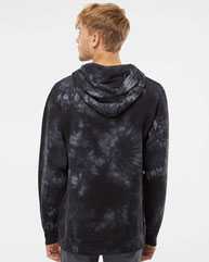 Midweight Tie-Dyed Hooded Sweatshirt