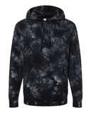 Midweight Tie-Dyed Hooded Sweatshirt