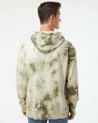 Midweight Tie-Dyed Hooded Sweatshirt