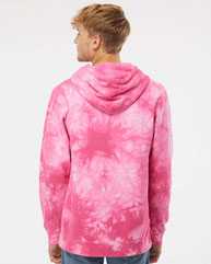 Midweight Tie-Dyed Hooded Sweatshirt
