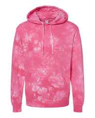 Midweight Tie-Dyed Hooded Sweatshirt