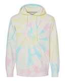 Midweight Tie-Dyed Hooded Sweatshirt