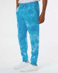 Tie-Dyed Fleece Pants