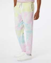 Tie-Dyed Fleece Pants