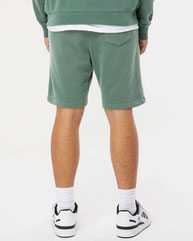 Pigment-Dyed Fleece Shorts
