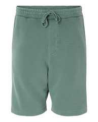 Pigment-Dyed Fleece Shorts