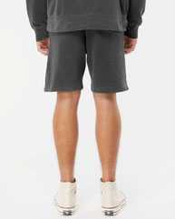 Pigment-Dyed Fleece Shorts