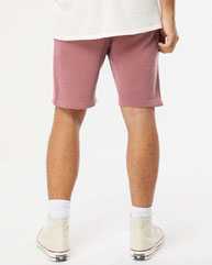 Pigment-Dyed Fleece Shorts