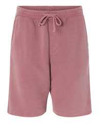 Pigment-Dyed Fleece Shorts