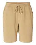 Pigment-Dyed Fleece Shorts