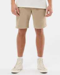 Pigment-Dyed Fleece Shorts