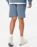 Pigment-Dyed Fleece Shorts